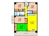 プレシオ緑ヶ丘 4LDKの間取り
