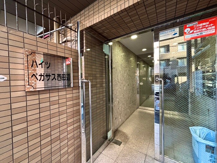 エントランス部分 ハイツペガサス西田辺