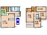 東豊中町５丁目戸建 4LDK+Sの間取り