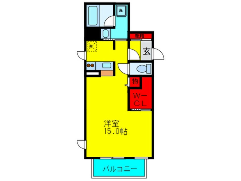 間取図 リノチェロンテ靭公園