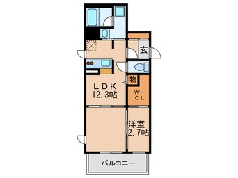 間取図 リノチェロンテ靭公園