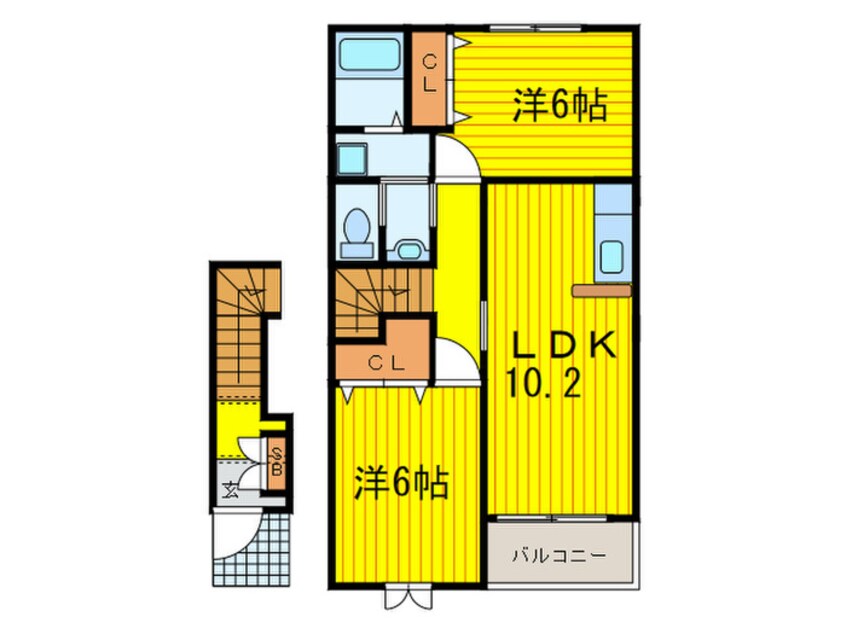 間取図 アステリアＡ棟