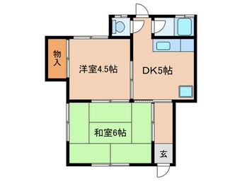 間取図 ホープ芦屋