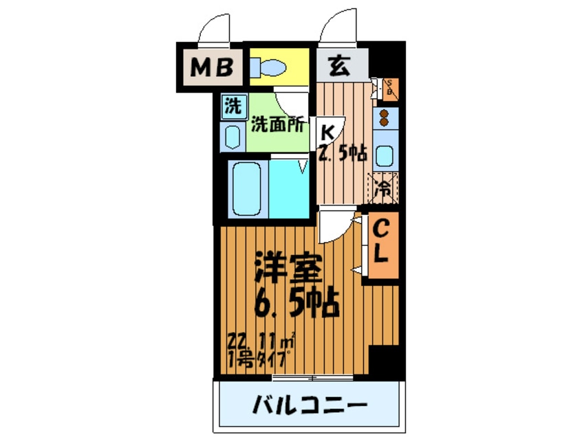 間取図 グランピア関目