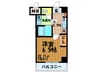 グランピア関目 1Kの間取り