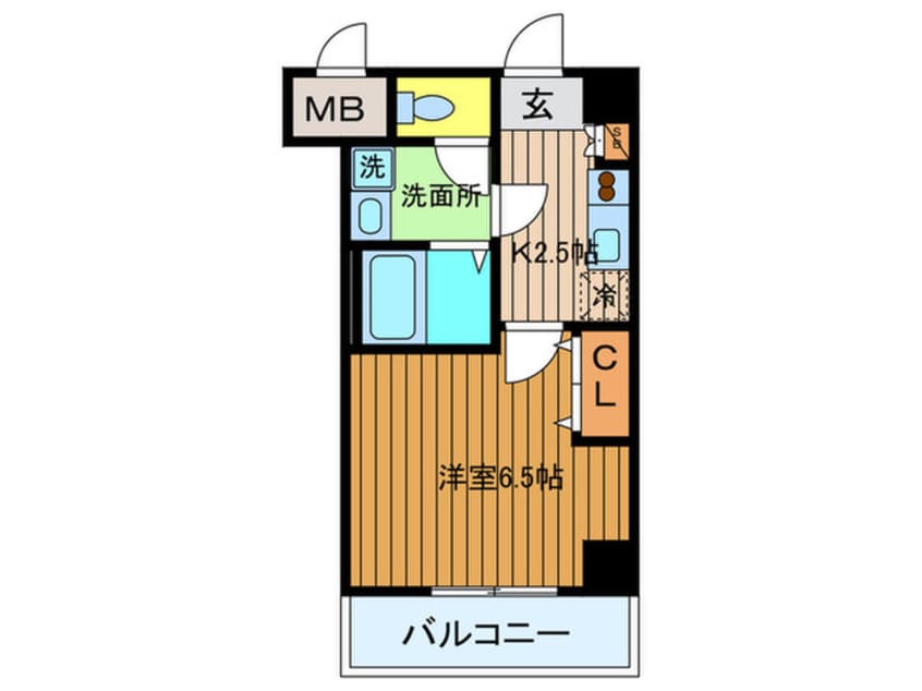 間取図 グランピア関目