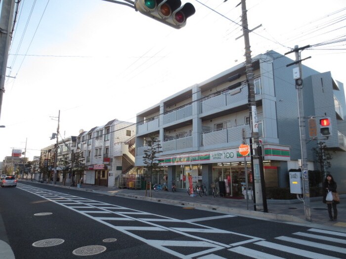 100円ローソン(コンビニ)まで510m グレンツェント甲東園