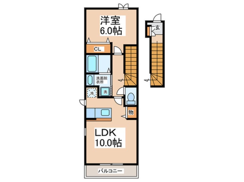 間取図 ジェミニ・カストル