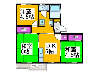 間取図 沼善ハイツ