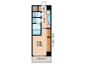 間取図 リブネスコート大阪大学前