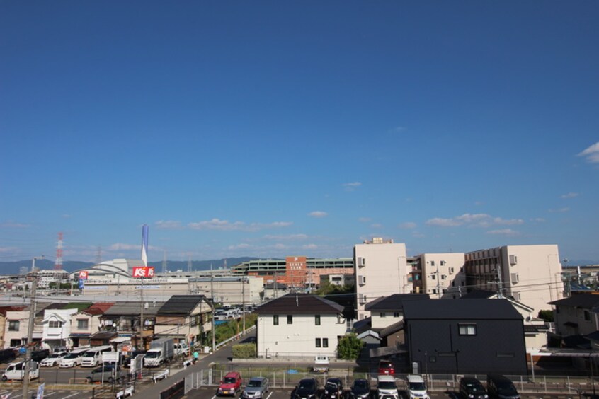 室内からの展望 ラ・テ－ル西田弐番館