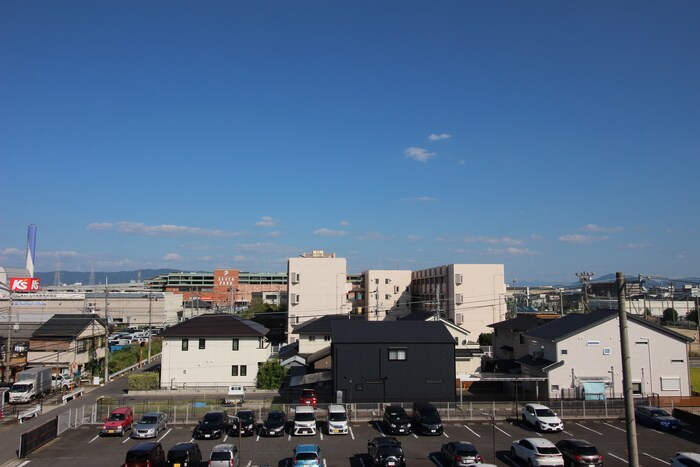 室内からの展望 ラ・テ－ル西田弐番館