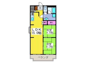 間取図 プラチナム石切