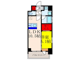 間取図 スプランディッド江坂Ⅲ