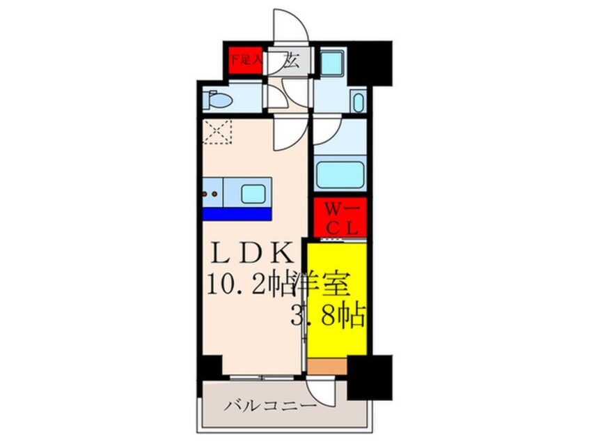 間取図 スプランディッド江坂Ⅲ