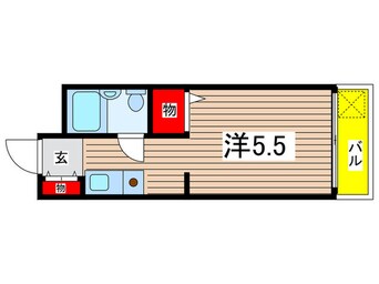 間取図 ＡＴＴＥＳＡ１２（４階）