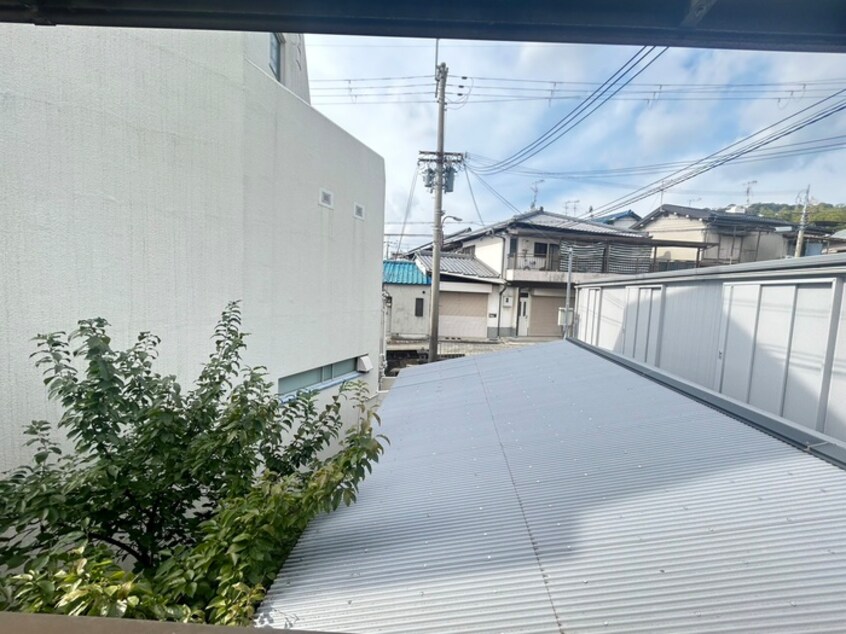 室内からの展望 ジャスト川部