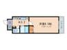 クレアトゥ－ル２１ 1Kの間取り