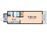 クレアトゥ－ル２１ 1Kの間取り