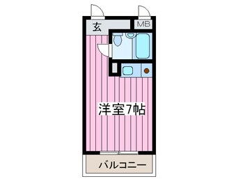 間取図 メゾン福田