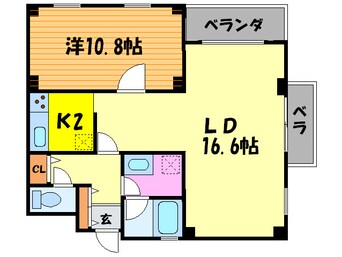 間取図 セレス北山