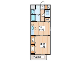 間取図 アベリア高倉