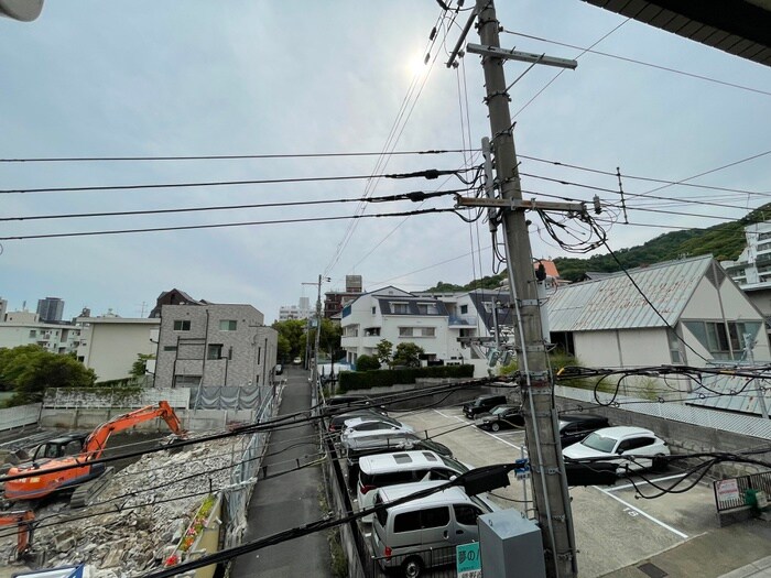 室内からの展望 大昭マンション