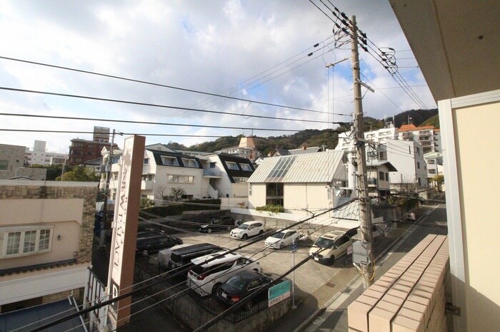 室内からの展望 大昭マンション