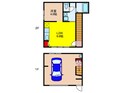 仮)Casa Garage外院の間取図