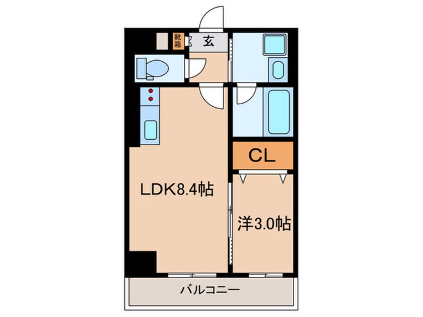 間取図 facile voieur