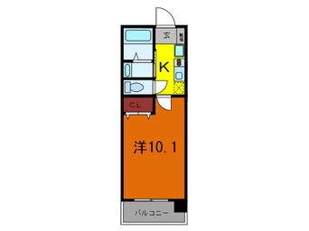 間取図 レジディア三宮東