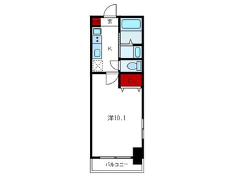 間取図 レジディア三宮東