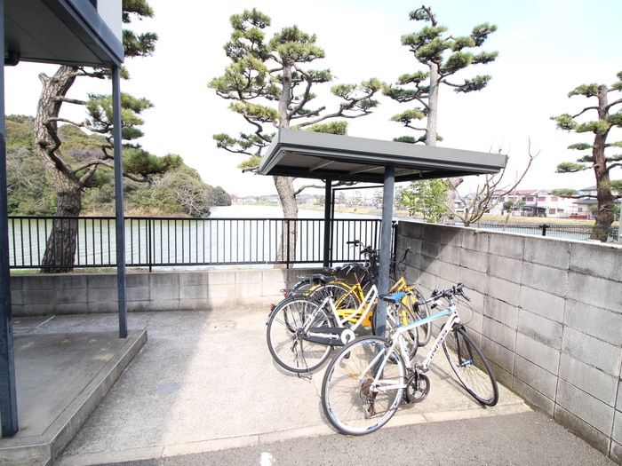 駐輪場 ハイム上野芝Ⅱ３棟