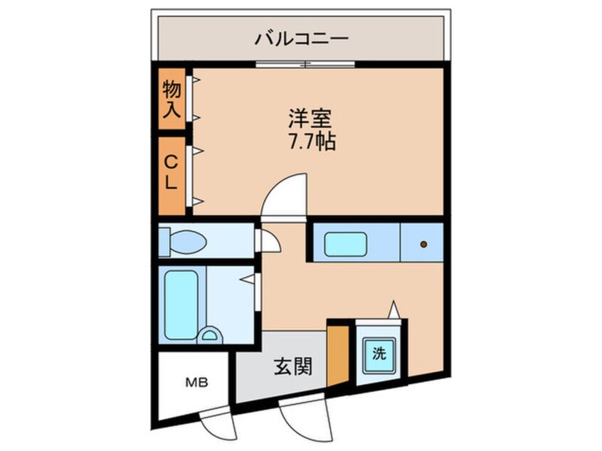 間取図 三和建設中山寺ビル