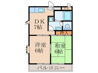 間取図 メゾン池上Ⅲ