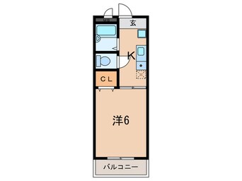 間取図 メゾン池上Ⅲ