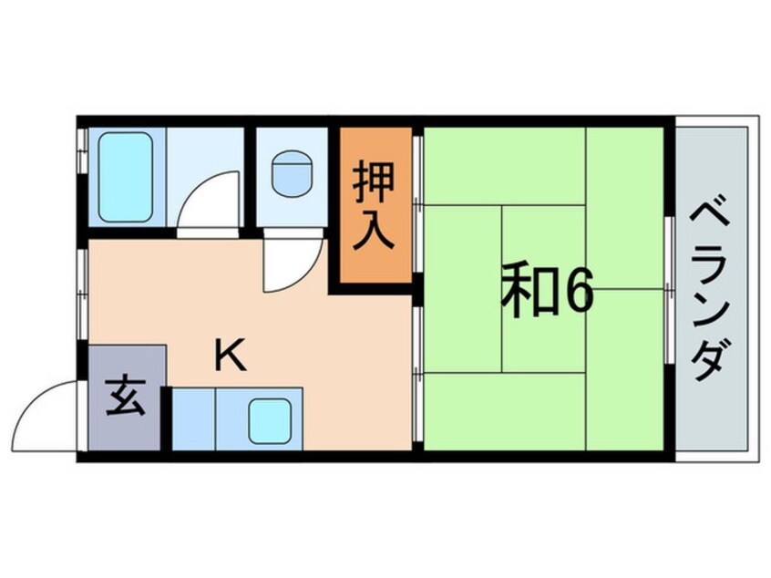 間取図 上田マンション