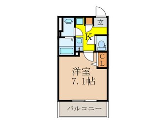 間取図 プリエール新大阪イースト