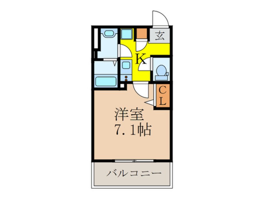 間取図 プリエール新大阪イースト