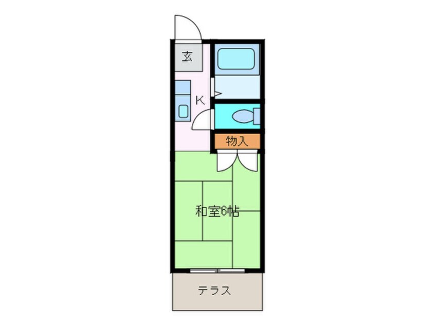 間取図 ハイツ安藤