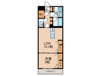 間取図 エスタジオ針中野