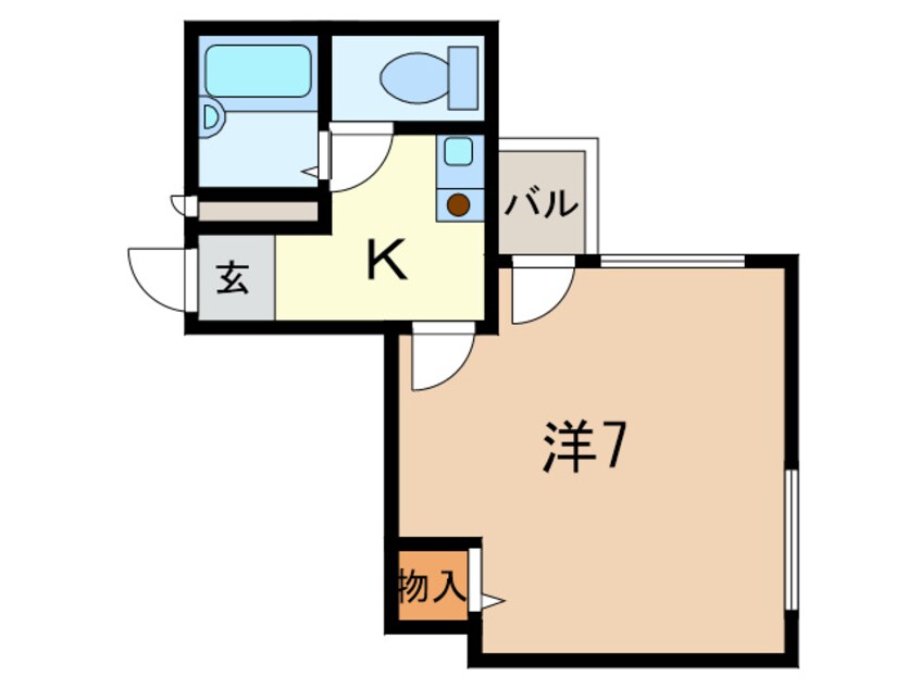 間取図 シ－サイド・マンション