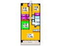 なかもずｵｰﾙｽﾞ・ｳｨｽﾞｺｰﾄ(623)の間取図