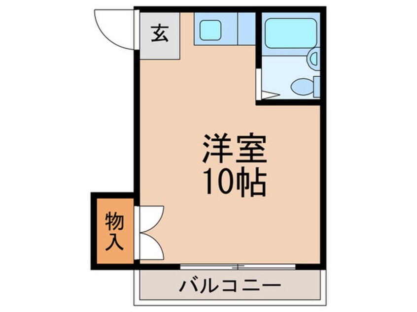 間取図 プレアール針中野