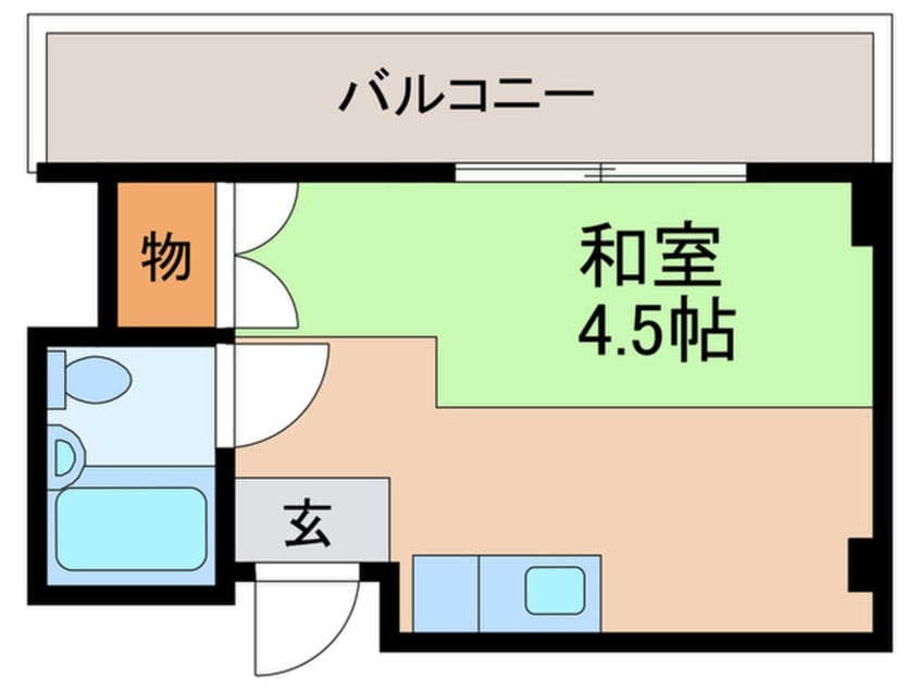 間取図 プレアール針中野