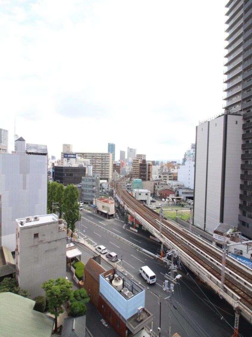 室内からの展望 ドムス東梅田