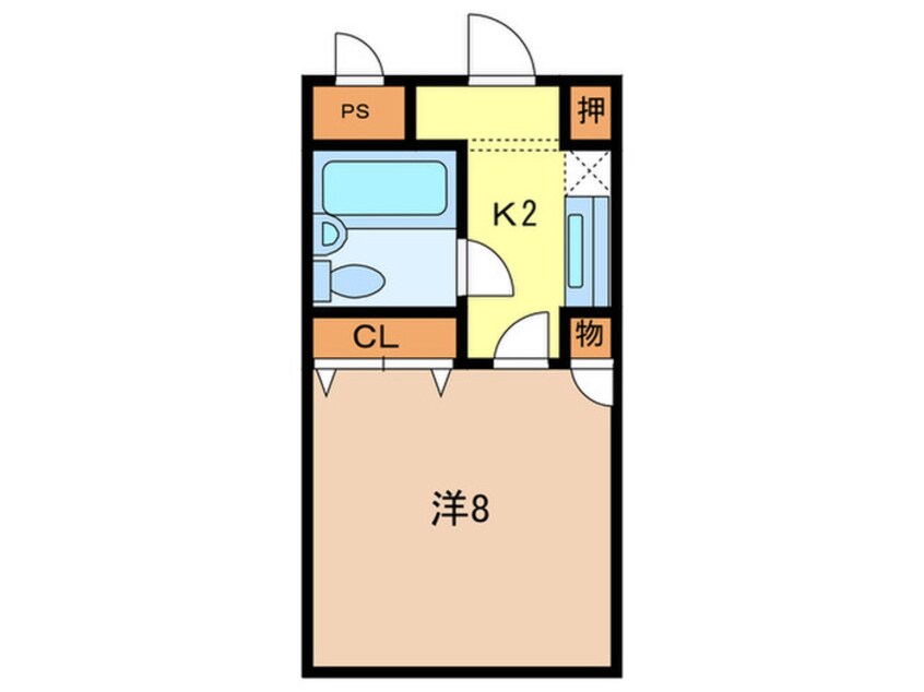 間取図 Ｋヒルズ