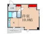 リアライズ緑地北 1Kの間取り
