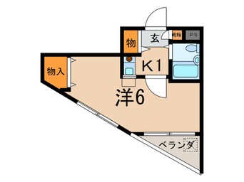 間取図 クレッシェンド王子公園