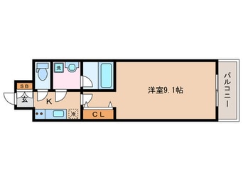 間取図 ﾍﾞﾗｼﾞｵ京都洛南ｸﾞﾙｰﾌﾞ(403)
